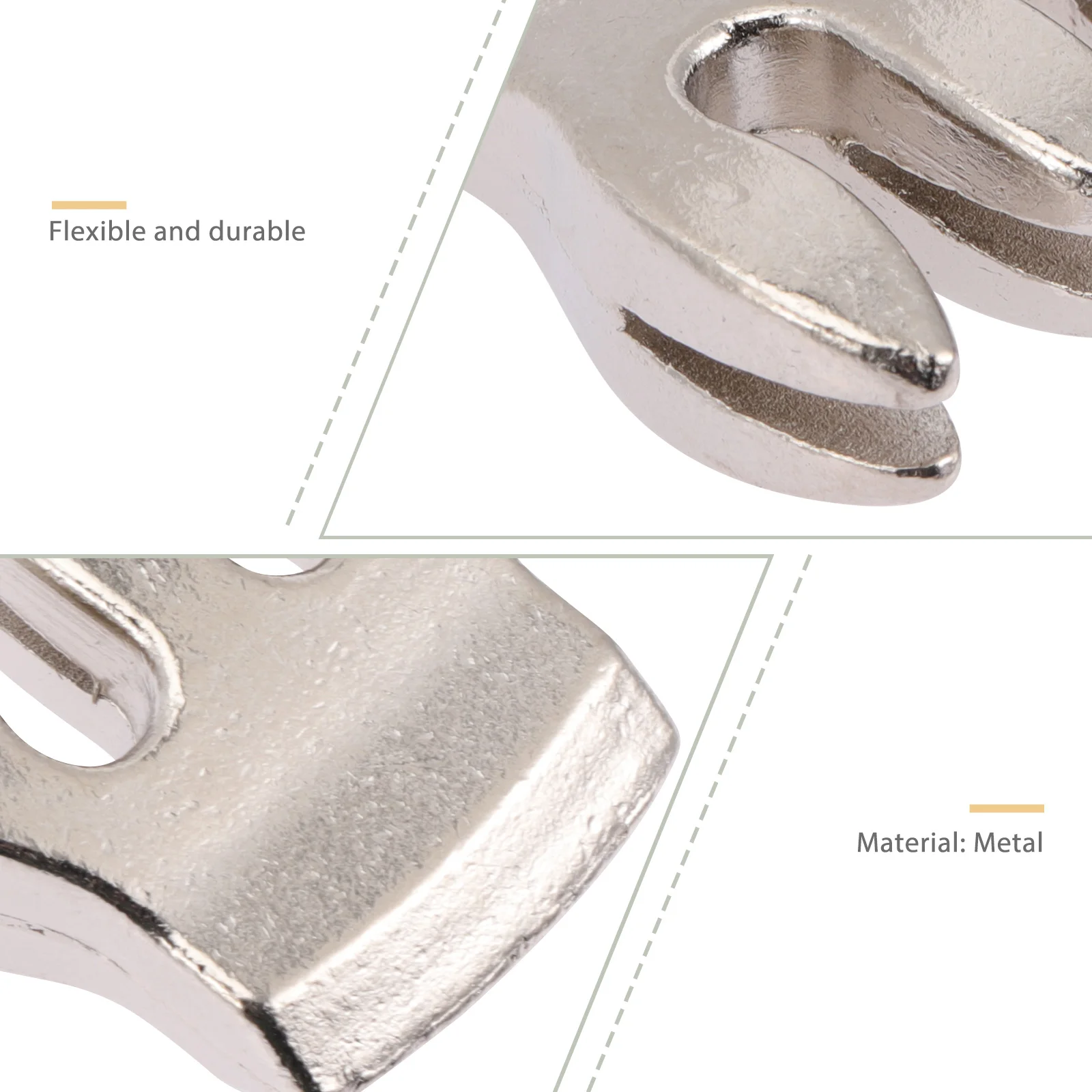 

Premium Metal Violin Mute Durable Sturdy Sound Reduction Practice Fiddle Sordine Scratch Proof Portable Violin Accessories