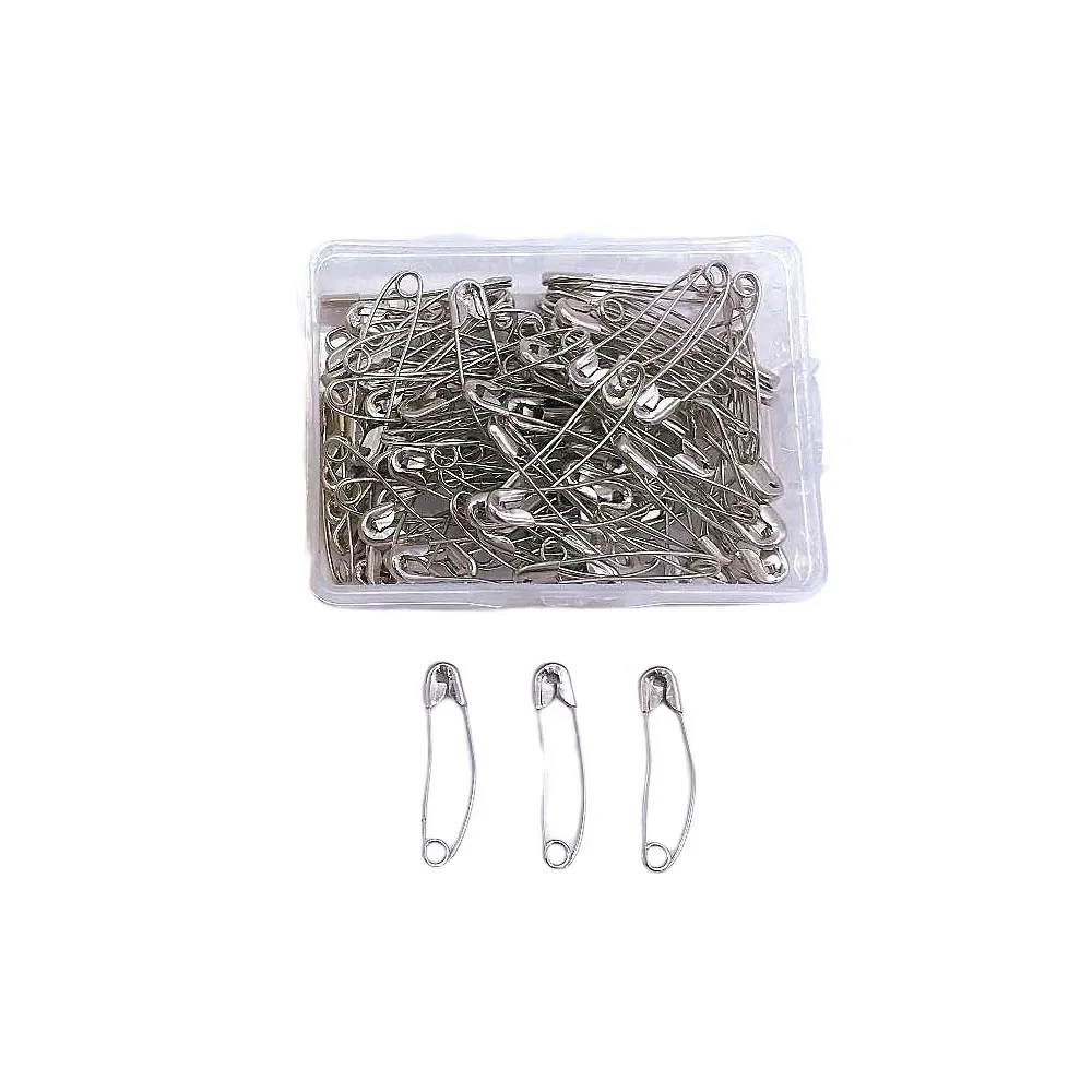 100 Pcs Curved Stainless Steel Pin Sewing Accessories Craft Patchwork Diy Handmade Clothing Knitting Tool Quilting Pins