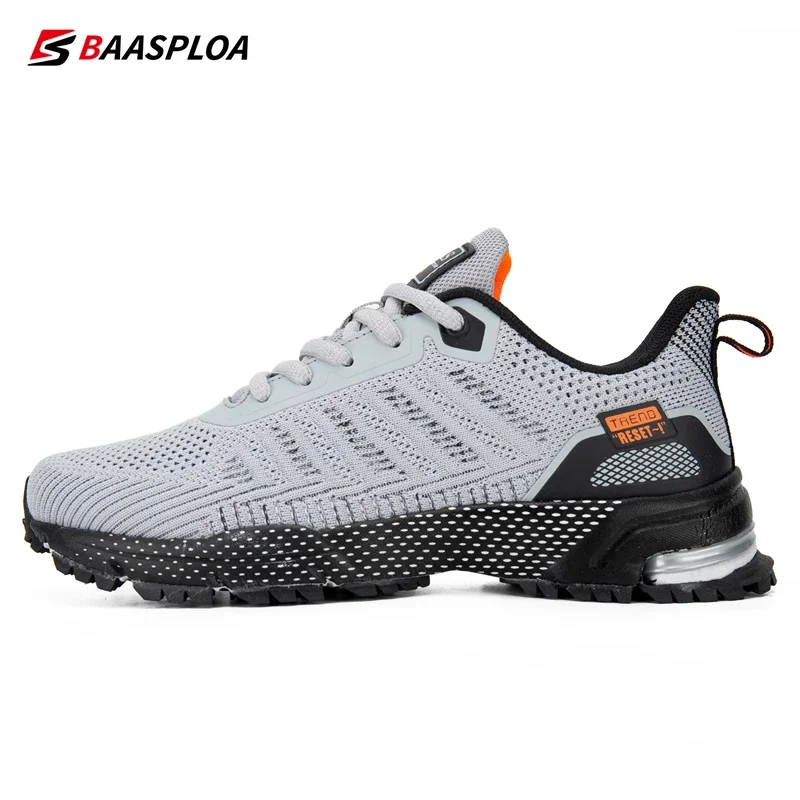 Baasploa Women Casual Sneakers New Mesh Breathable Sport Shoes Non-Slip Outdoor Lightweight Walking Shoes for Women