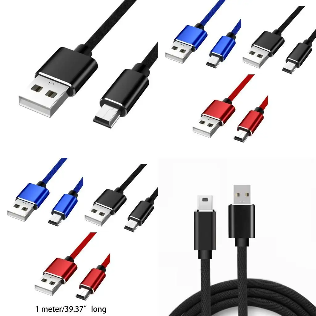 

R53C Mini USB to USB Fast Data Short Cable for Car DVR GPS Digital Camera 1M for for MP3 MP4 Player Car DVR GPS