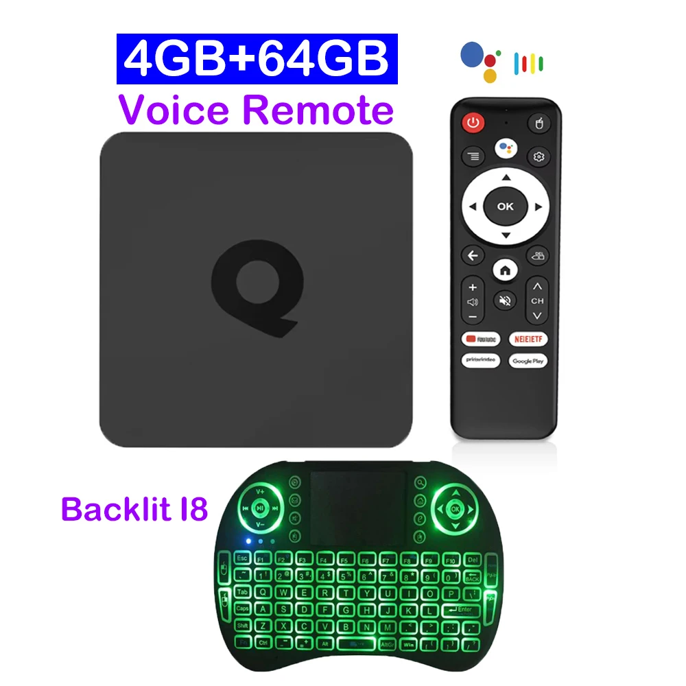 BLKJ Smart TV Box Bluetooth 6.0 8K Q1 Android 16 Set Top Box Allwinner H313 Dual Wifi 5G 8GB128GB Google Voice Streaming Media Player 7