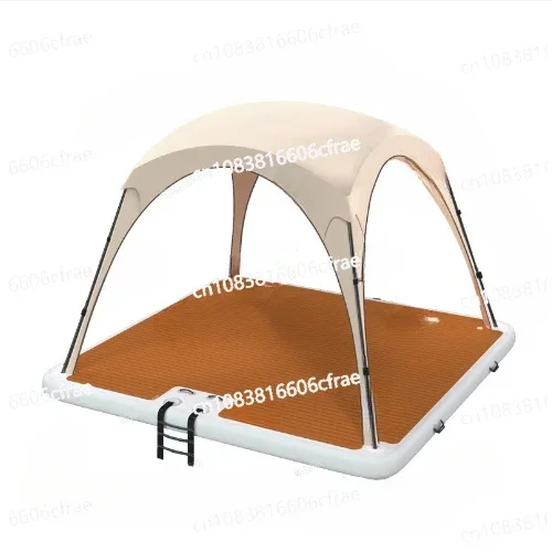 Tent Camping Equipment Inflatable Floating Platform Floating Pad Floating Row Sea Leisure Magic Carpet Water Fishing Platform