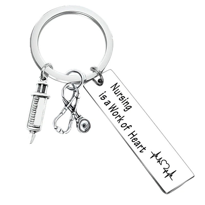 Nursing Clinical Instructor Keychain Nurse Appreciation Jewelry Doctor Medical Students Gifts key chains Gift