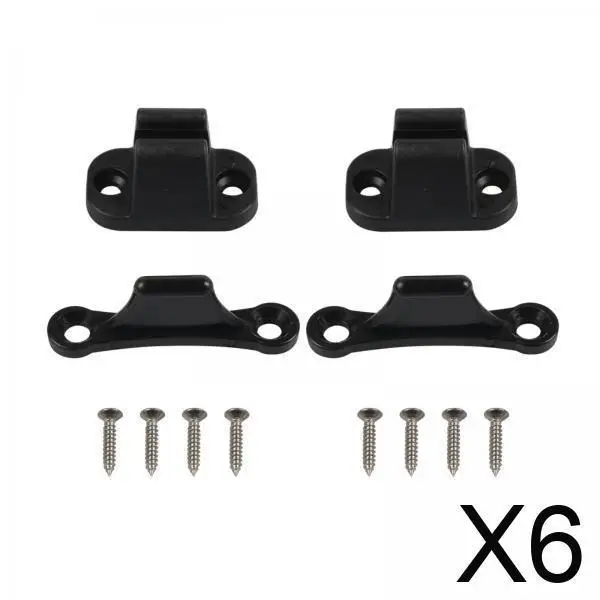 

Universal T Shaped Nylon Door Holder Retainer Clip Kit for RV Camper Boat Exterior Doors