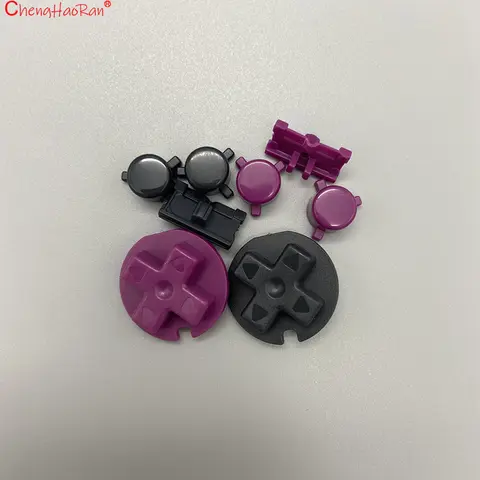 1Set Hoge Kwaliteit Reparatie Vervangende Onderdelen 4 In1 Voor GAMEBOY POCKET GBP Game Console Kleur Knoppen