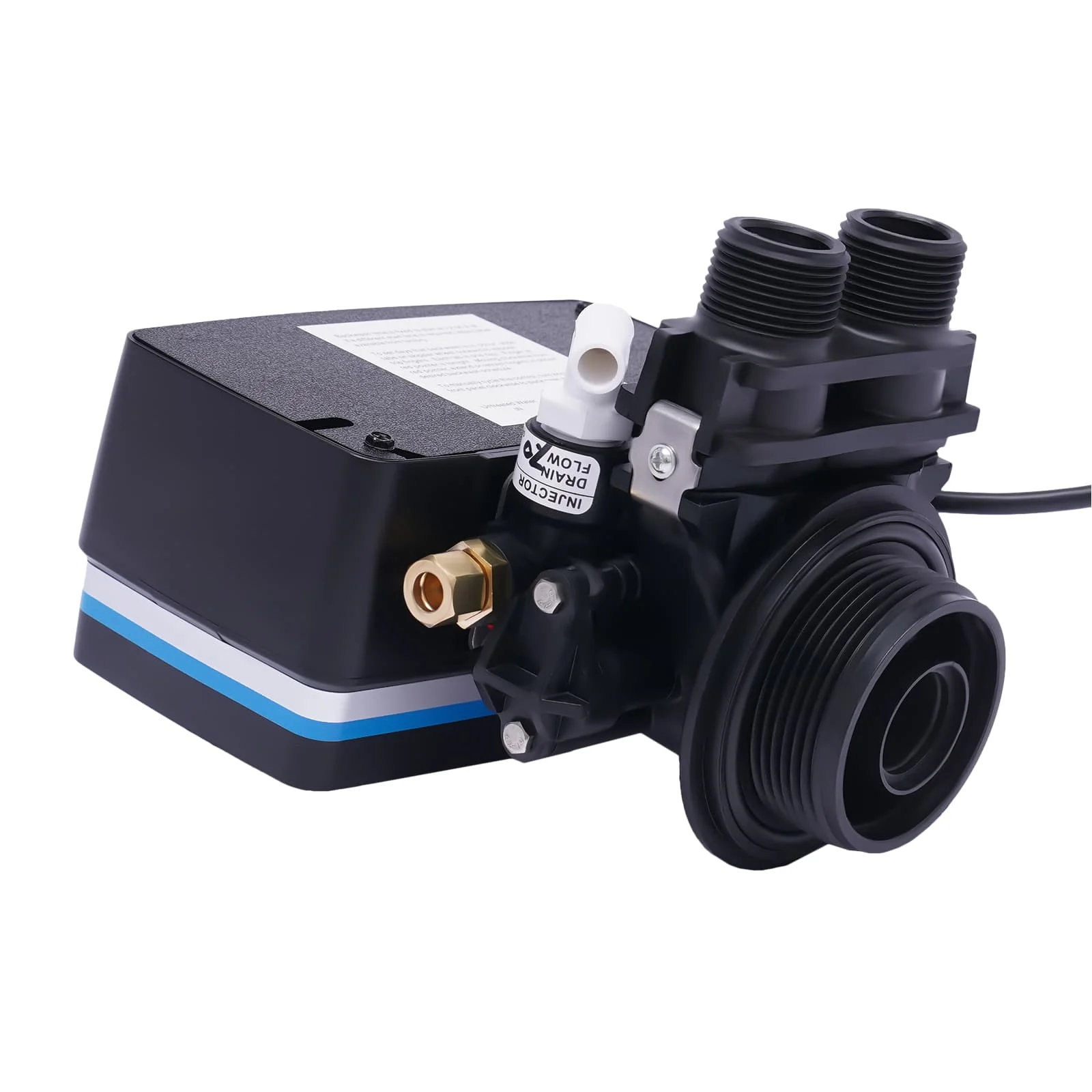 3W Automatic Control Time Clock Control Valve ABS Material 2T/H for Water Filter Softener Resin