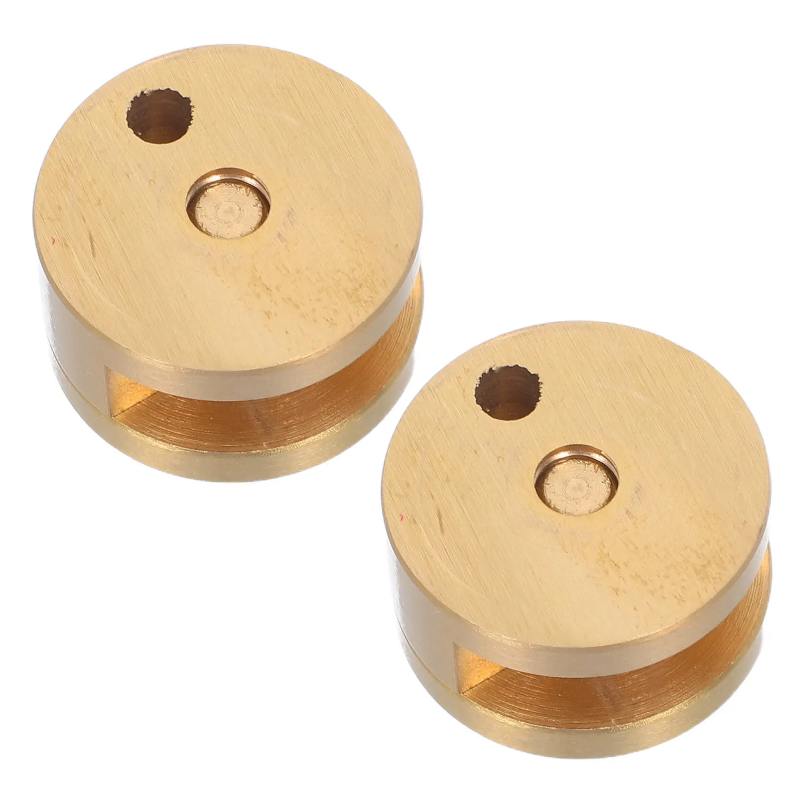 4Pcs Bathroom Glass Clamp Brass Mirror Holder Clips Stable Support 5-12Mm Tempered Glass Shower Door Clamp Brackets
