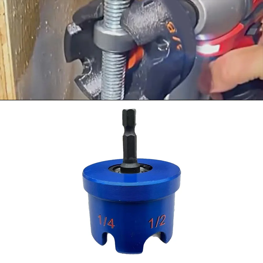 

Nut Zipper Drill Attachment Nuts With Ease On For 1/4", 3/8" And 1/2" Power Tools, Manual Tools, Accessories