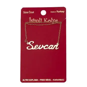 Sevcan is necklace