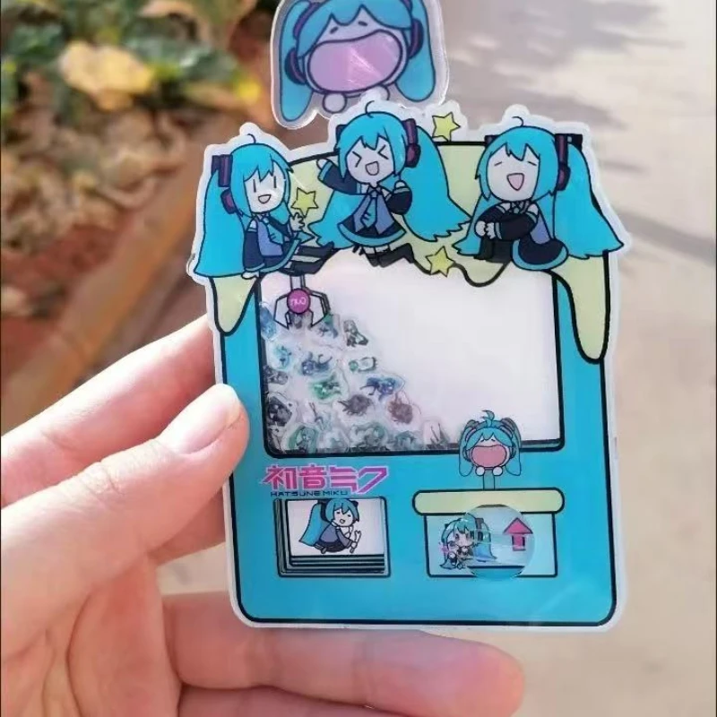 Anime Film Hatsune Miku Akrilik Sallanan Müzik Çantası Kolye Çift Kolye Çocuk Oyuncakları Etrafında İki Yuan.