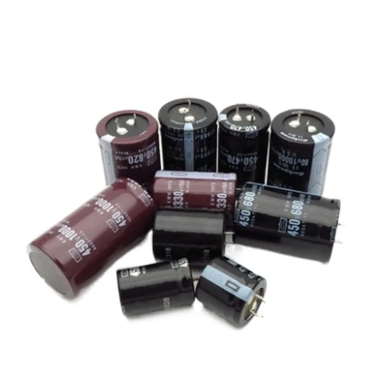 2/pcs Aluminum Electrolytic Capacitor 63 200V 250V 400V 450V 47 82 100 120 150 180 220 270 330 390 470 560 680 1000 2200 3300UF