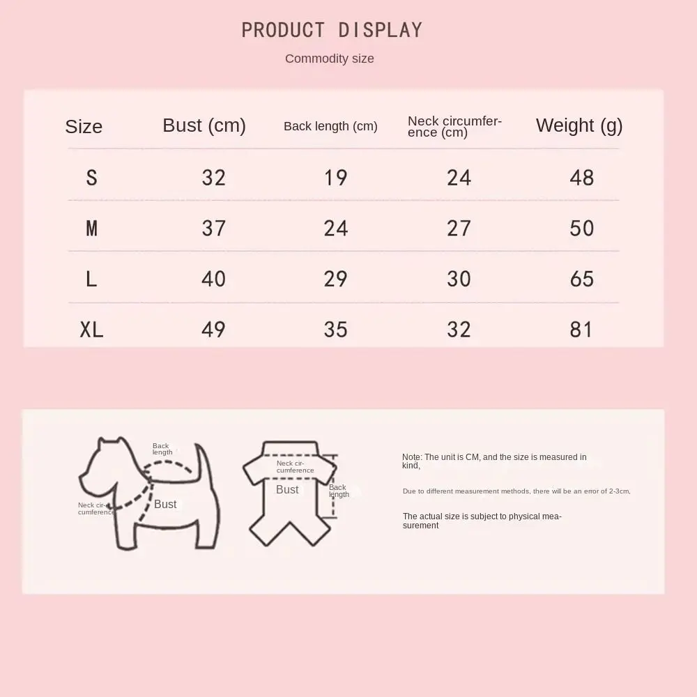 High Quality Autumn Winter Pet Puppy Cat Clothes Plush Rabbit Ears Coat Soft Warm Pet Supplies