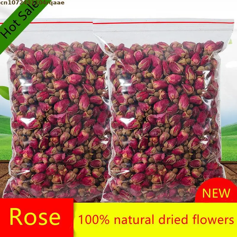 

100% Natural Dried Flowers 500g Rose Buds For For Wedding Decoration Diy Resin Mix Flower Sachet Soap Candle Making Wholesale