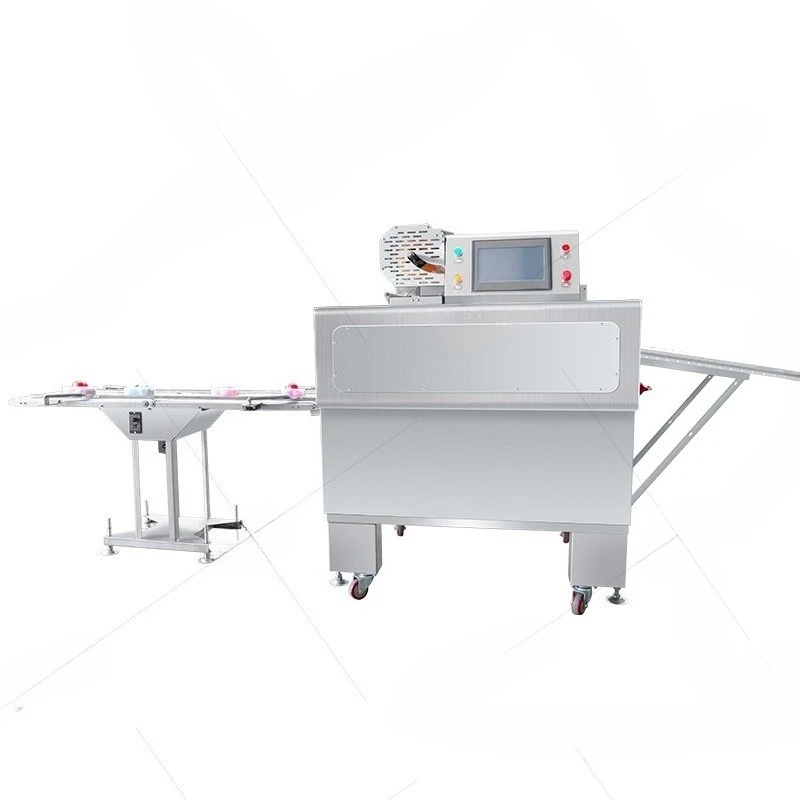 Vegetable and fruit plastic wrap packaging machine, tray fruit and vegetable fresh frozen food plastic wrap