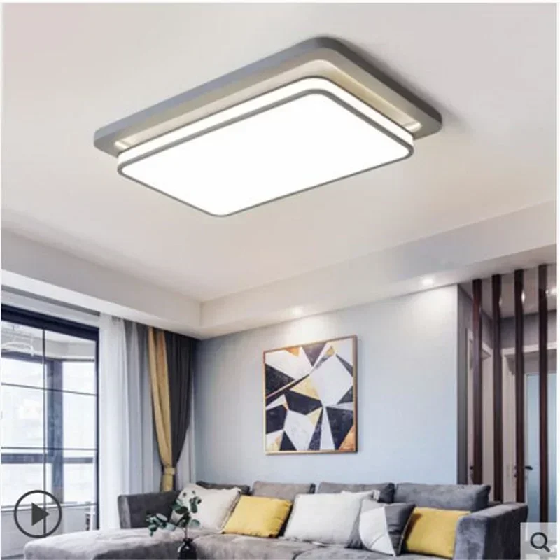 Modern minimalist bedroom lamp LED room art Nordic ceiling lamp