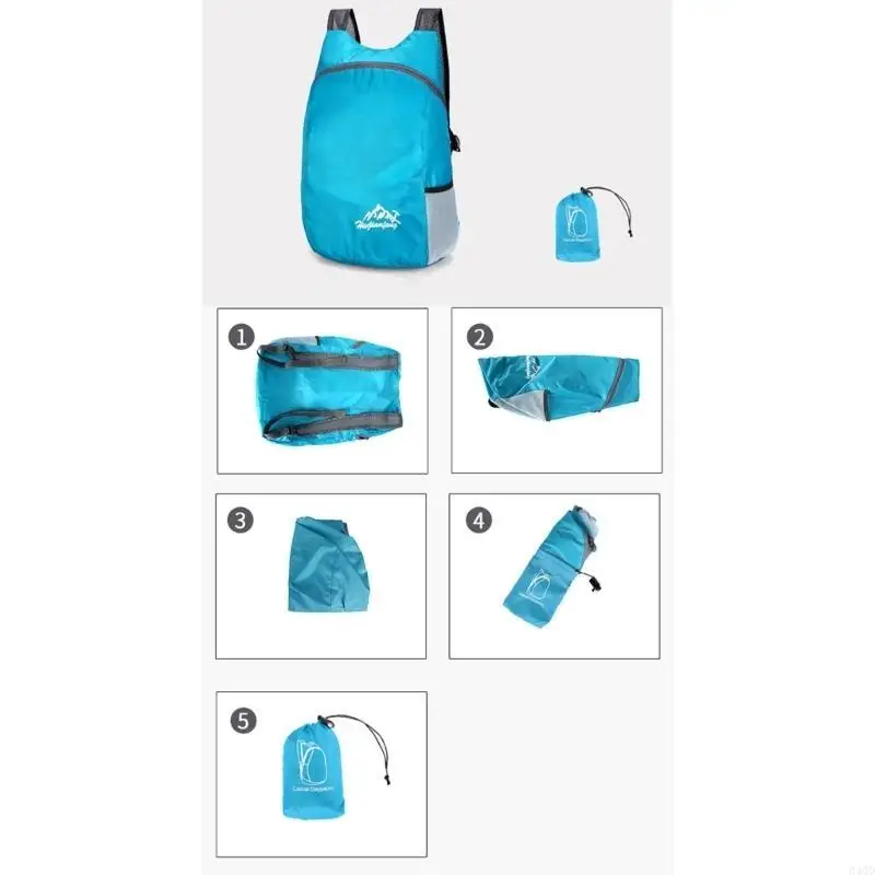 

340D 15L Ultralight Lightweight Folded Travel Camping Hiking Outdoor Sports Backpack