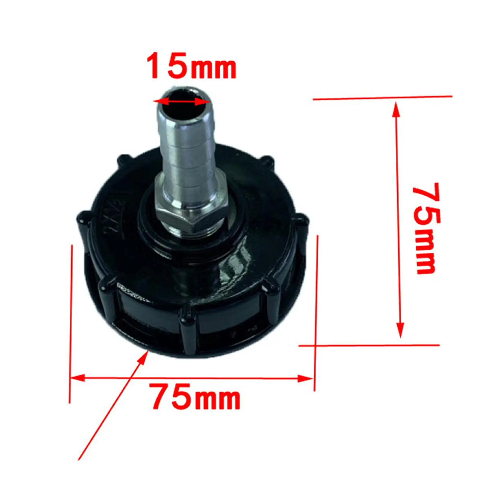Durable IBC Adapter Water Hose Male Adapter Water Fittings DN15 Joint