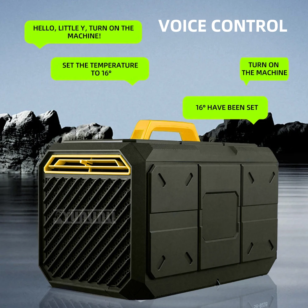 휴대용 이동식 에어컨 (야외 캠핑, 가정용 난방 및 냉방)