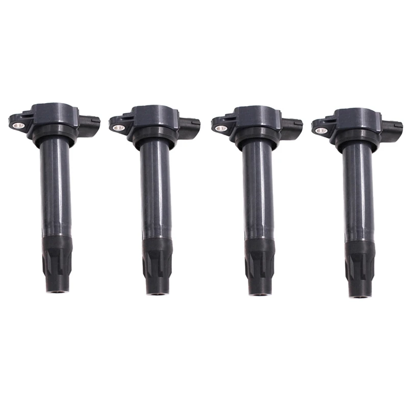 4 PCS 1832A031 12V Ignition Coil Black ABS For MITSUBISHI ENDEAVOR 2003-2011 GALANT IX 2003-2009 PAJERO IV 2007-2014