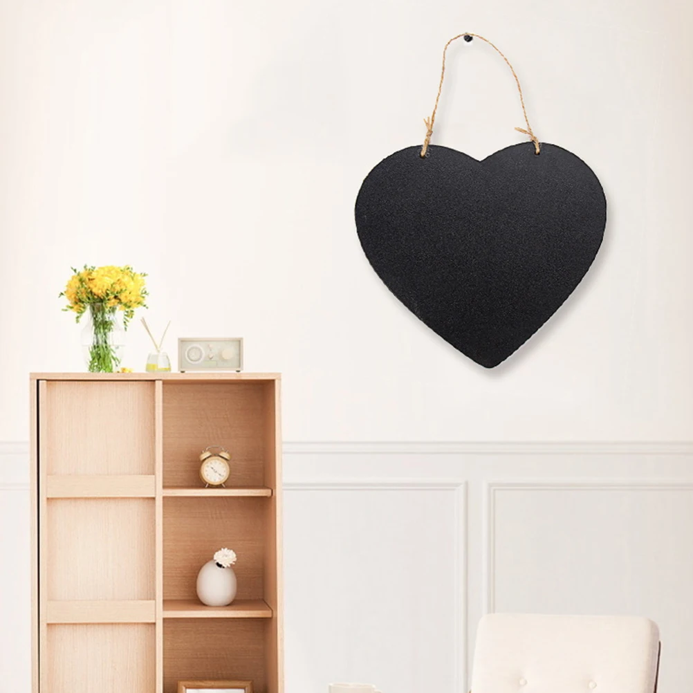 4 stücke Kreative Nachricht Tafel Doppelseitige Holz Kreidetafeln Für Zuhause Hochzeit Schule Kaffee Shop Hängen Nachricht Bord