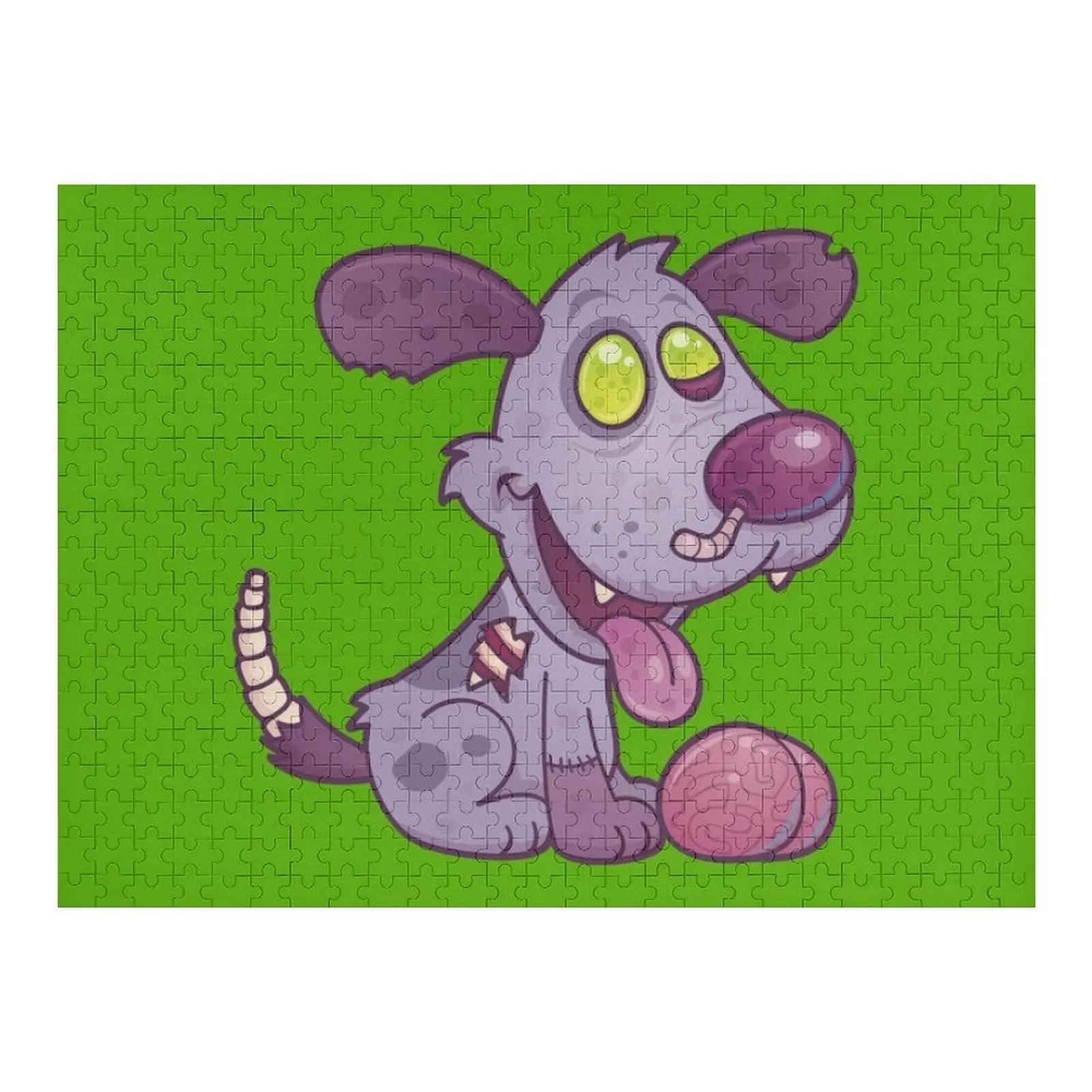 

Zombie Puppy Jigsaw Puzzle Custom With Photo Customizable Child Gift Puzzle