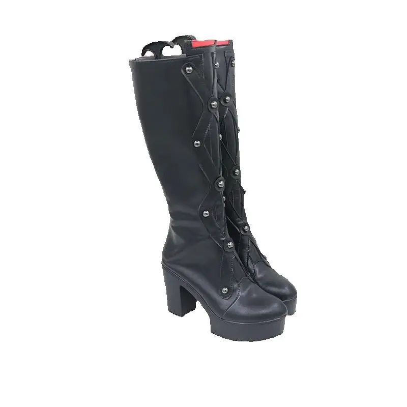 Game NIKKE Rapi: Little Red Riding Hood Cosplay Boots Fashion Combat Female Role Play Shoes New