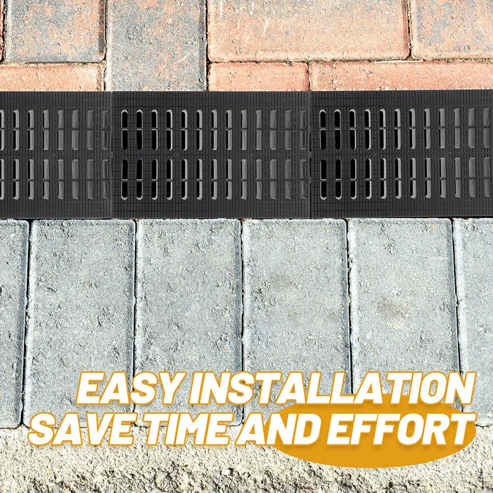 Plastic Drain Grate Cover Outdoor Drainage Filter Gutter Halloween Christmas Drain Grate Plastic Drain Cover Drain Covers Trench