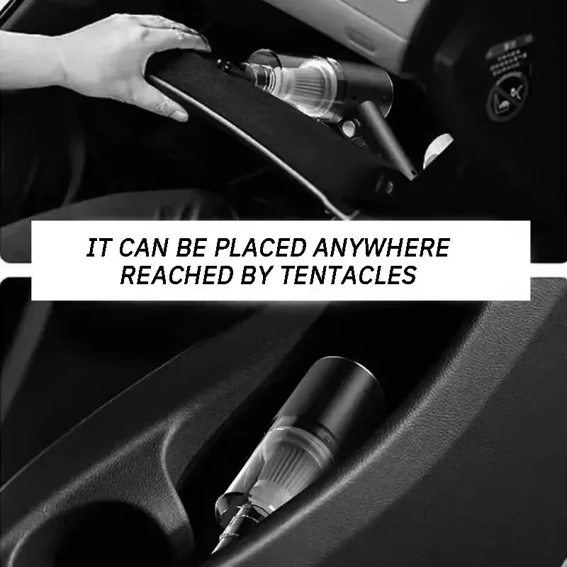 2900000 PA Car Vacuum Cleaner USB Charging Powerful 4 In1 Clean Machine Wireless Blowing Suction Portable Vacuum Cleaner 2026