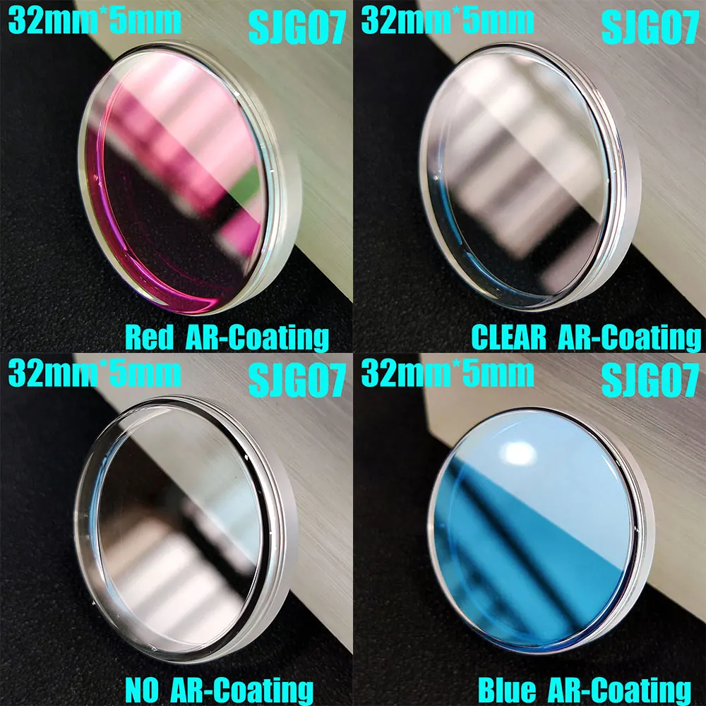 32mm*5mmTop Hat Sapphire Crystal For Turtle SRP777 62MAS SPB051 PADI Solar SNE435 Samurai SRPB51 Kinetic Tuna SUN019 Watch Glass