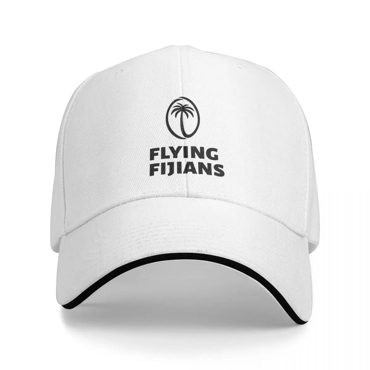 Fiji Rugby - Flying Fijians Baseball Cap Sunscreen western Hat Sun Cap Women's Golf Wear Men's