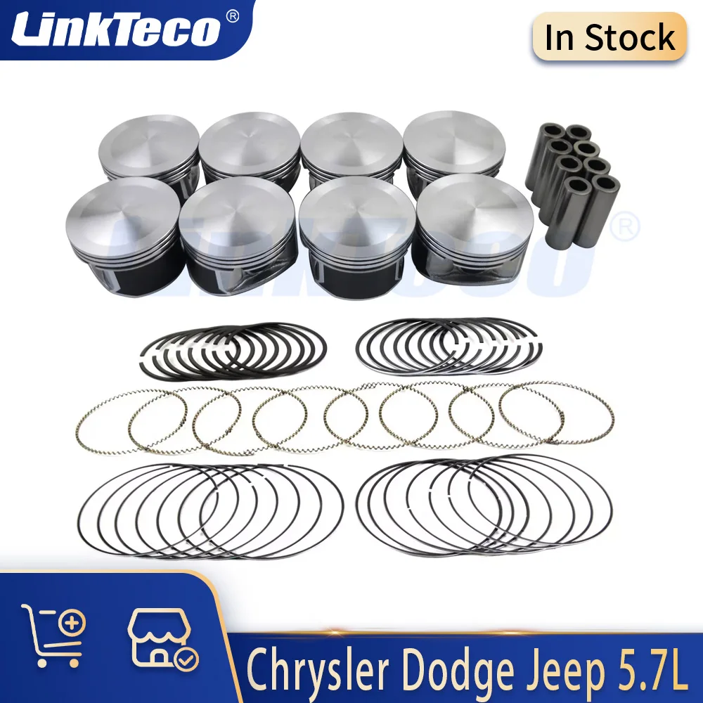 

Engine Part Piston Ring Kit Fit 5.7 L V8 Gas For Dodge Charger Durango Ram 1500 2500 Chrysler 300 Jeep Grand Cherokee 5.7L 03-07