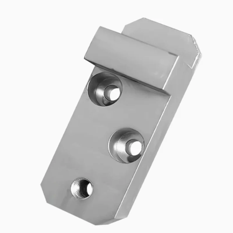 Custom Stainless Steel Porous Holder for CNC Machining Machinery with Hole Mounting Block