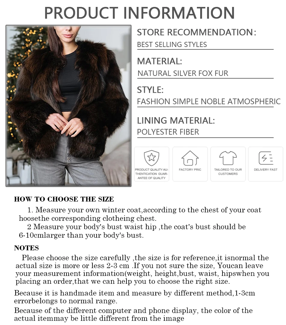 Casacos de pele completa natural sem gola prata casaco de pele de raposa feminino jaqueta de couro genuíno nova moda curto casaco de pele de raposa prateada