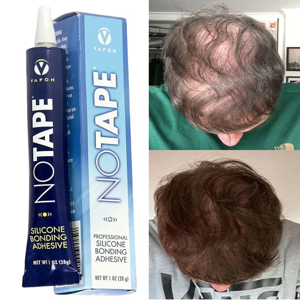 Man Waterproof No‑Tape Lace Wig Glue Latex‑Free Strong Hold Adhesive For Frontal Hair Systems Invisible Hair Bonding