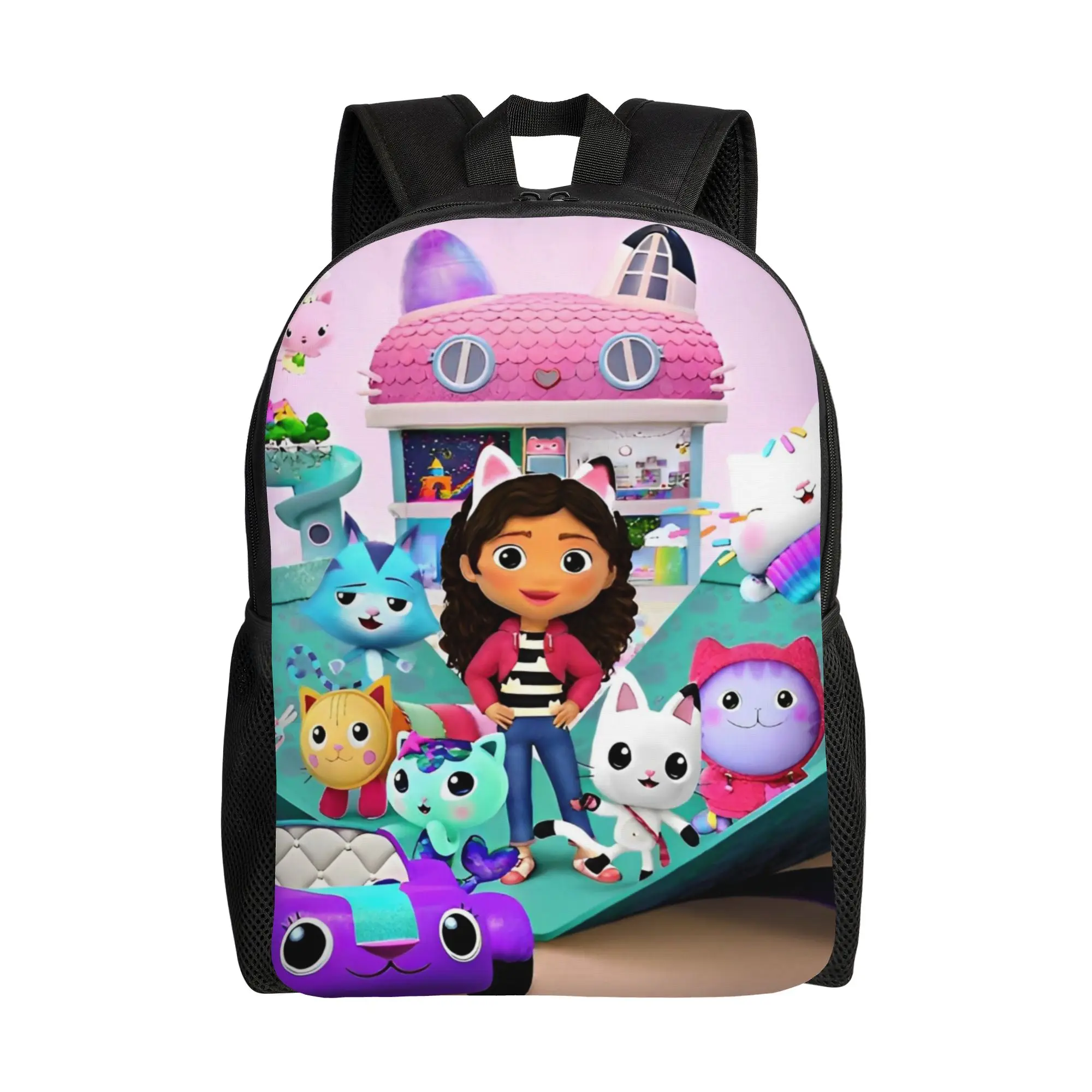 

Милый рюкзак-кукольный домик Gabby's для мужчин и женщин, стильный городской рюкзак для старшей школы, походов, путешествий, повседневный рюкзак, холщовая сумка для ноутбука, для активного отдыха