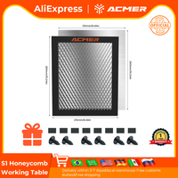 ACMER S1 Laser Honeycomb Working Table For S1 Mini 2.5/3.5/6W Laser Engraving and Cutting Machine Honeycomb Bed 260x215x22mm