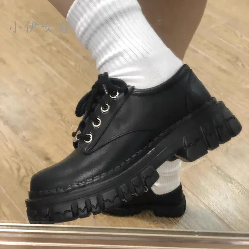 2025 11 لوليتا القوطية تأثيري زي الصيف للنساء أحذية منصة الأحذية الموضة