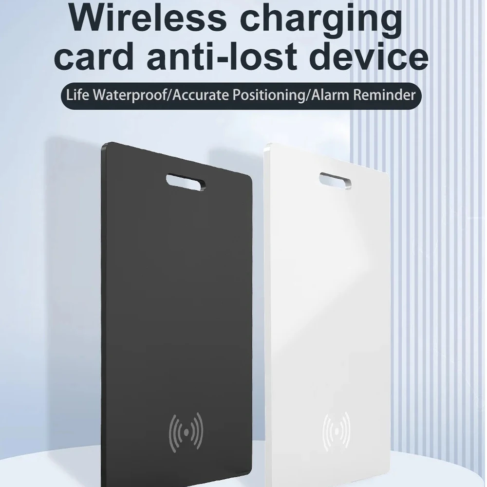 

1.8mm GPS Smart Tag Wallet Anti-loss Card Wireless Charge Find Android Location Tracking Google Find My App Bluetooth Device
