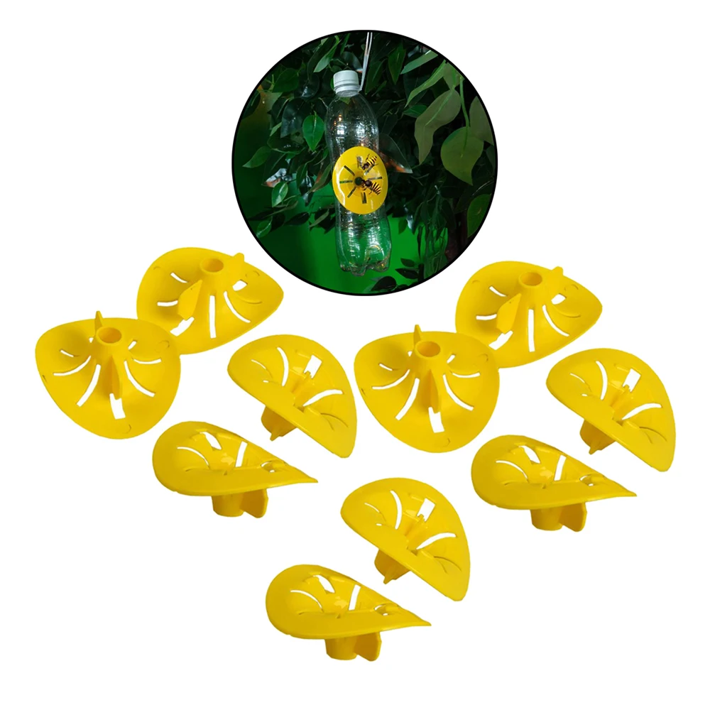 1/5/10PCS Funnel Outdoor Reusable Garden Supplies Bee Catcher Wasp Trap Wasp Killer Pest Control