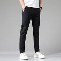 5 couleurs printemps été Ultra-mince hommes Stretch mince pantalon droit décontracté de haute qualité mode respirant Golf sport pantalon 6