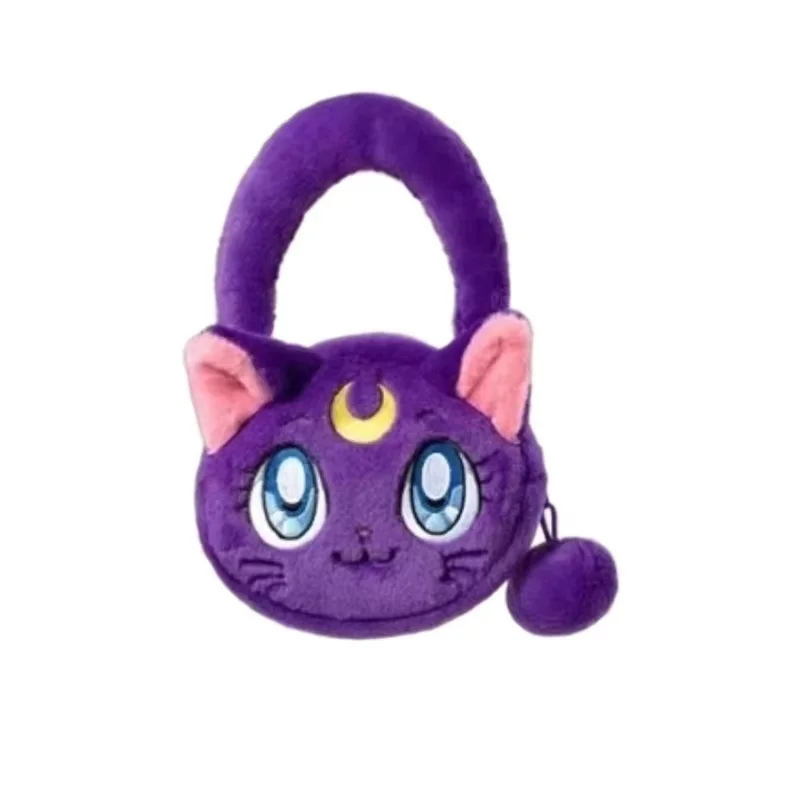 Novo 16cm kawaii marinheiro lua autêntico marinheiro lua saco de isolamento mudança de cor saco de pelúcia bonito boneca coleção anime periférico