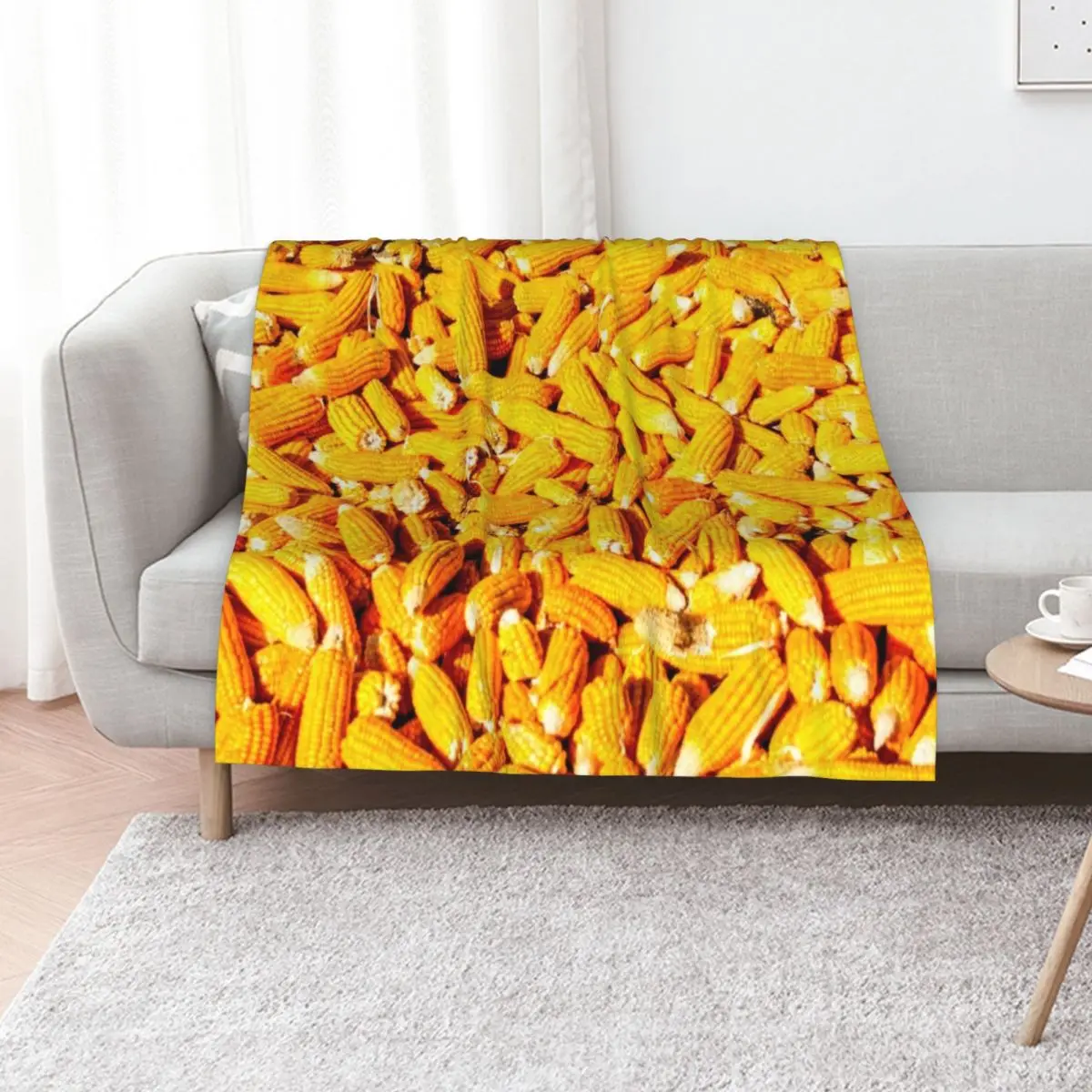 Corn on the Cob Throw Blanket blankets and throws manga Travel christmas gifts Plaid on the sofa Summer Beddings Blankets