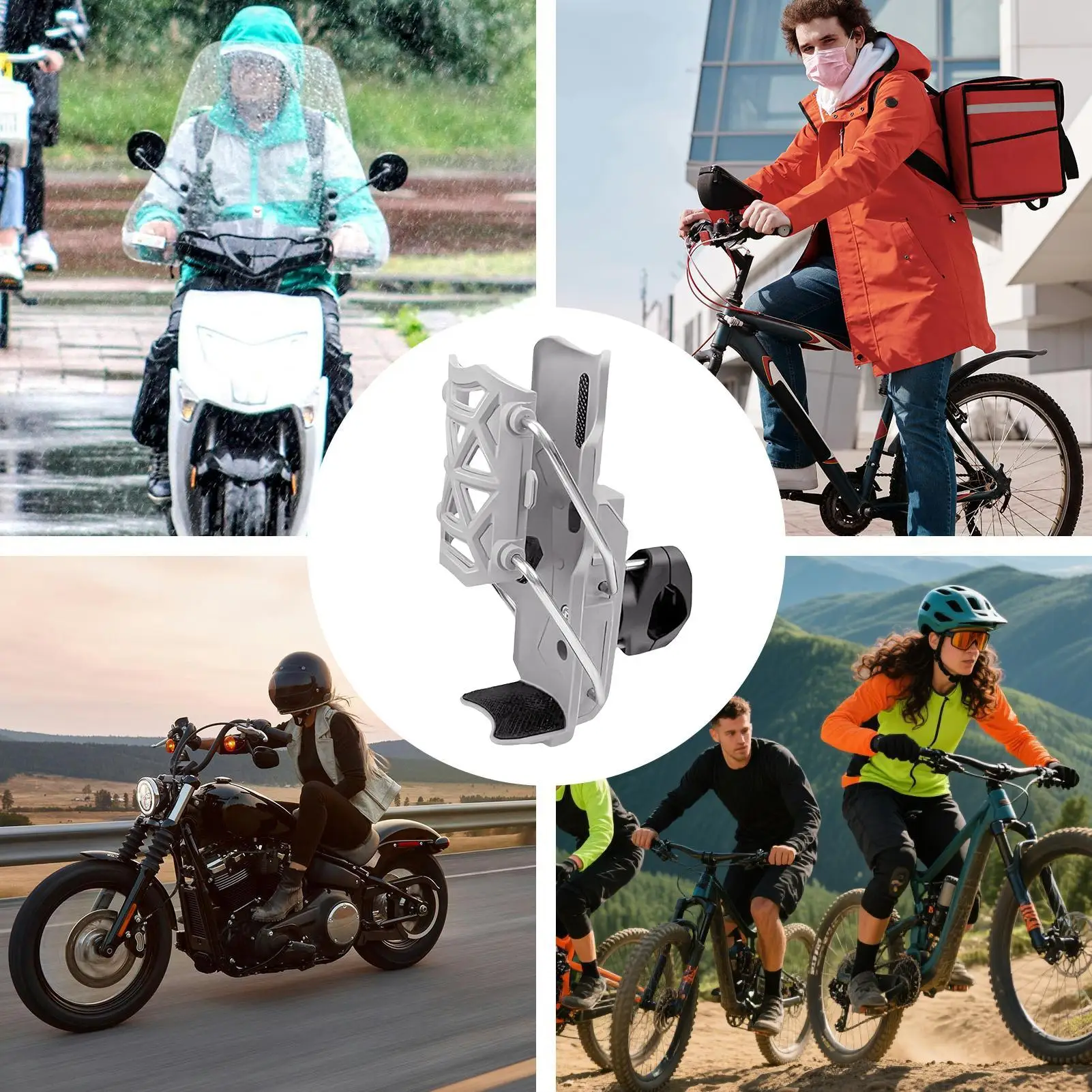 

Регулируемый держатель для бутылки с водой для велосипеда, спортивные принадлежности для скутера, путешествий, уличных горных гонок, упражнений в груз