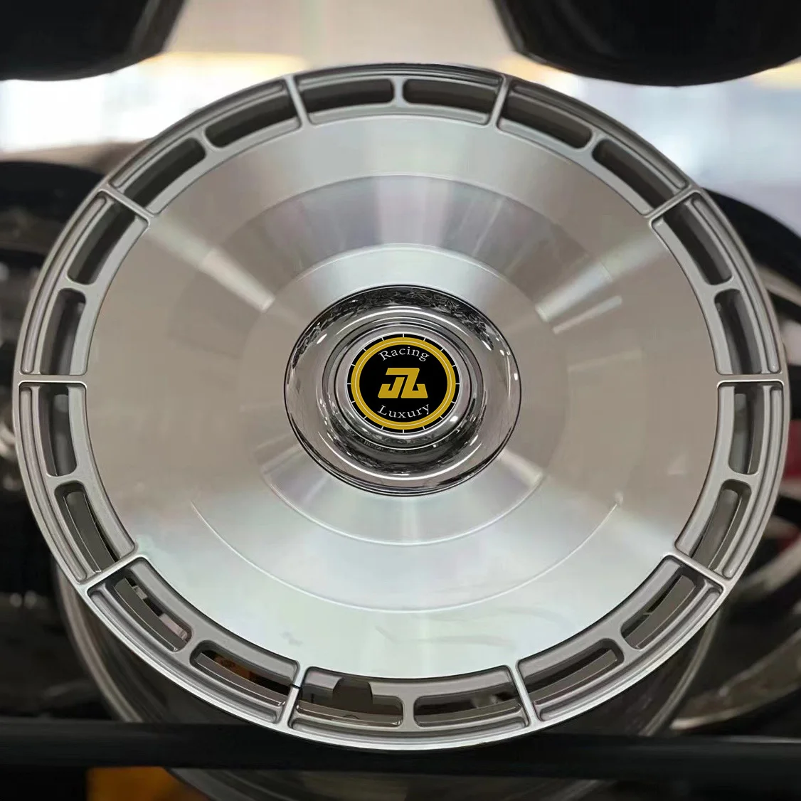 for Jiangzao customized silver forged 20 inch 5x120 passenger car wheel for defender