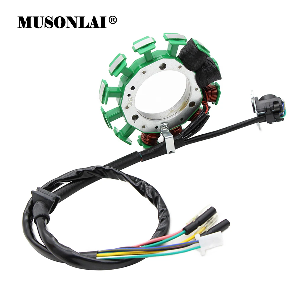 

For Honda XR650R 2000-2007 XR400R 1996-2004 Motorcycle Magneto Stator Coil Engine Generator Stator 31120-MBN-671 31120-KCY-671