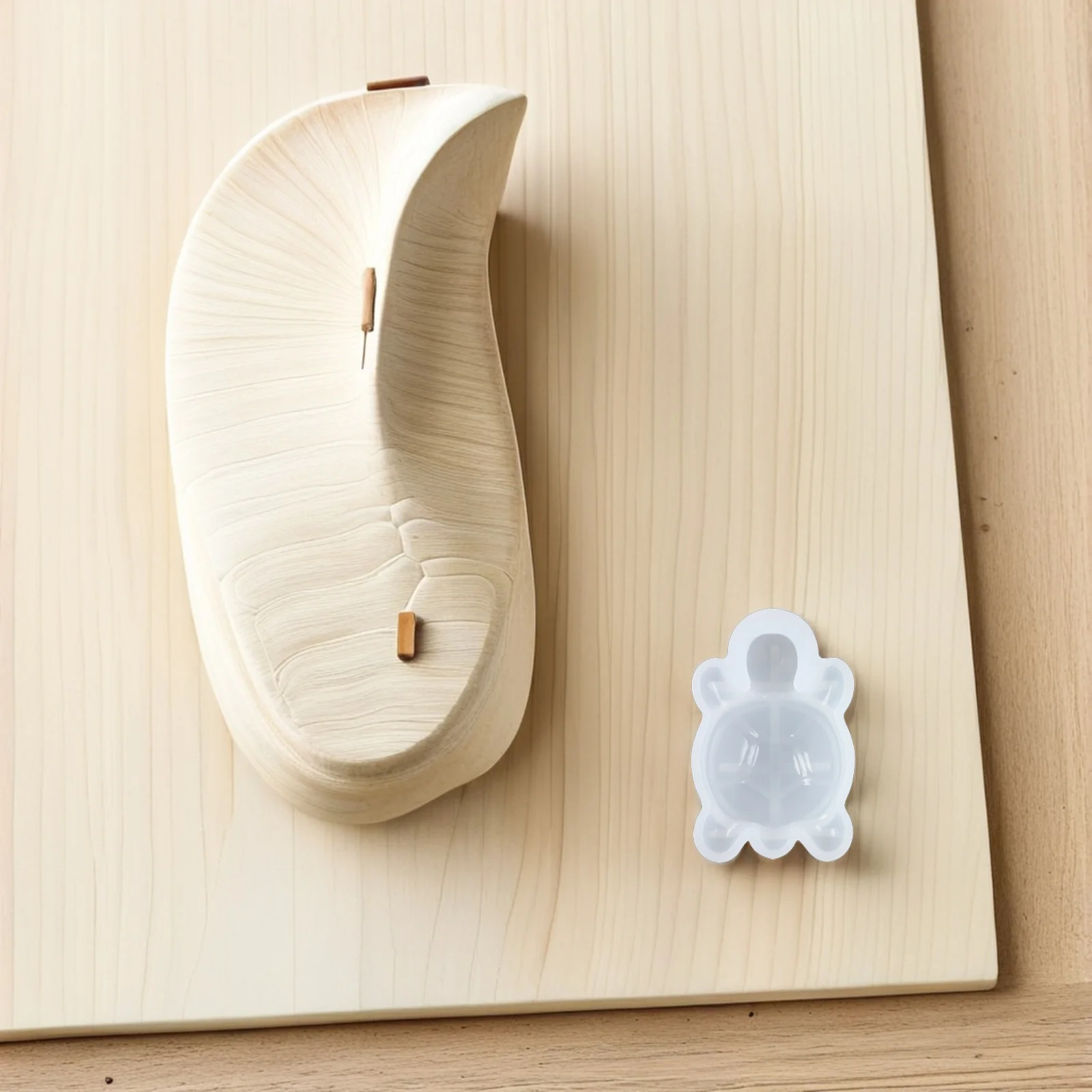 

5Pcs Silicone Turtle Molds 3D Resin Casting Mold for Animal Ornament DIY Epoxy Craft Family Activities Marine Theme Decor