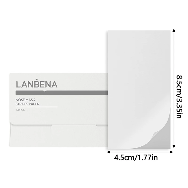 120 قطعة من شرائط إزالة الرؤوس السوداء، أقنعة تنظيف المسام النباتية لحب الشباب والنقاط السوداء، علاج قناع الطين المقشر