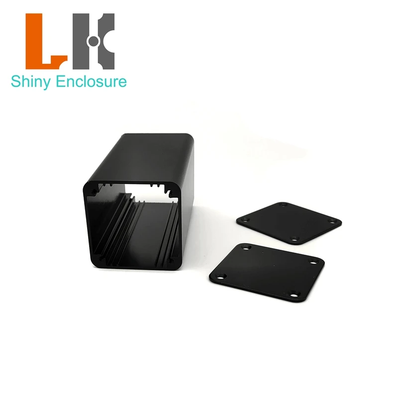 42x42x80mm Diy Extruded Aluminum Electronics Housing Enclosure for Amplifier Junction Box DIY Aluminum Case Small Project Box
