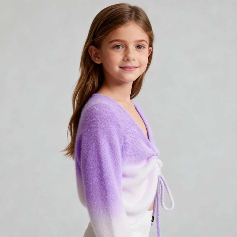girls-autumn-winter-ballet-sweater-coat-warm-gradient-color-long-sleeve-drawstring-shawl-kids-dance-practice-clothes-dancewear