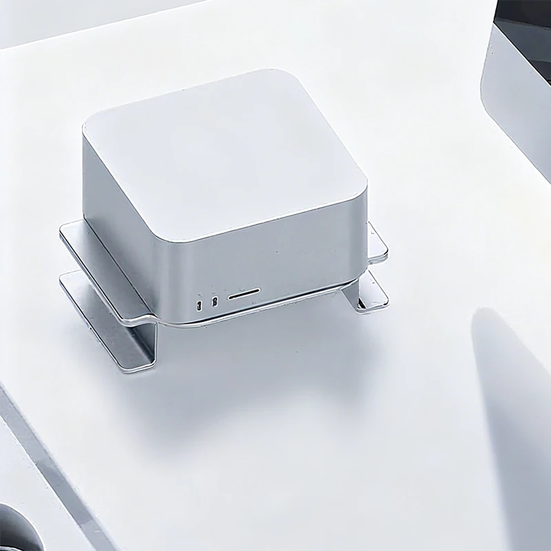 Desktopstandaard voor mini in hoogte verstelbaar koelrek Desktopcomputer van aluminiumlegering